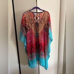 Jessica Taylor Snake Print Kaftan